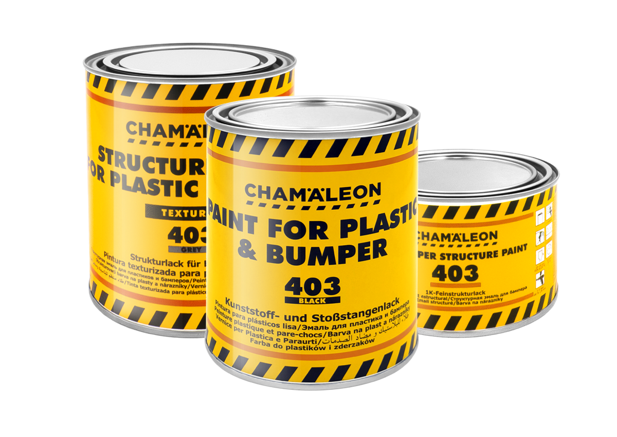 1K Paint for plastic and bumper